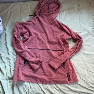 Womens Melanzana micro grid hoody
